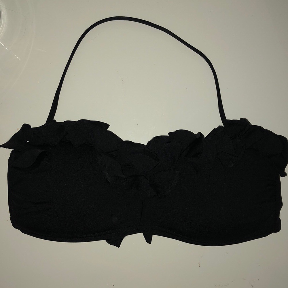 Black Badeau Swim Top (includes straps).